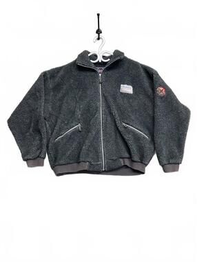 Vintage Y2k Mondetta Sport Sherpa Fleece Full-Zip Jacket Mobility Canada Sz M